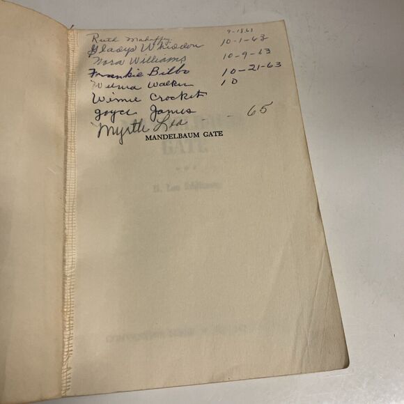 Mandelbaum Gate - 1963 Baptist Softcover by H. Leo Eddleman - Picture 5 of 8